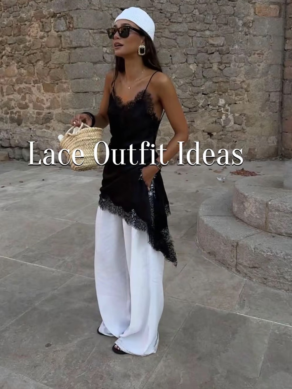 ZARA VELVET LACE DRESS